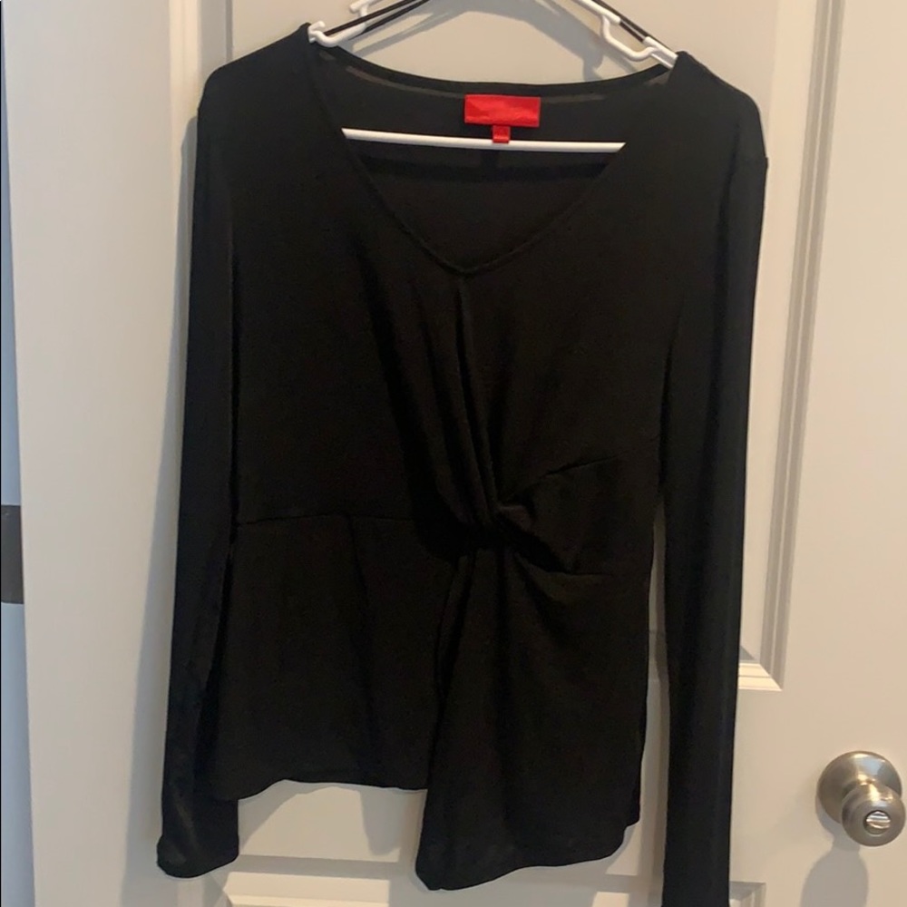 NWOT Mock Wrap Top